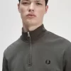 Herren-Sweatshirts mit halbem Reißverschluss