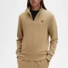 Herren-Sweatshirts mit halbem Reißverschluss