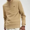 Herren-Sweatshirts mit halbem Reißverschluss