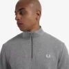 Herren-Sweatshirts mit halbem Reißverschluss