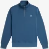 Herren-Sweatshirts mit halbem Reißverschluss