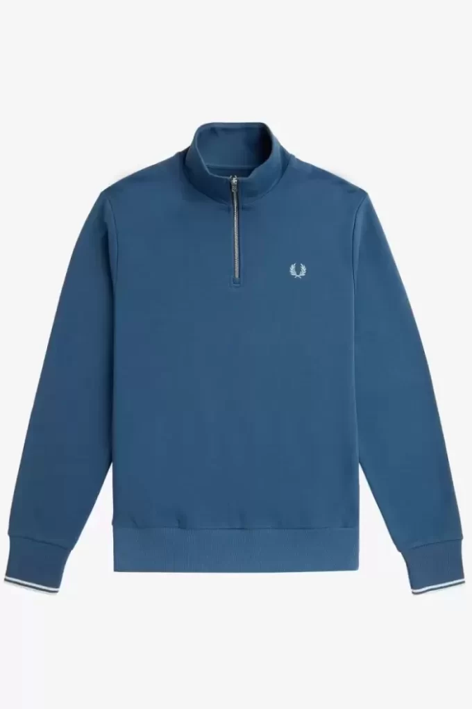 Herren-Sweatshirts mit halbem Reißverschluss
