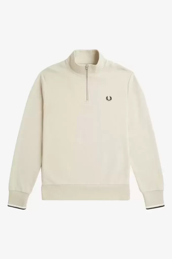 Herren-Sweatshirts mit halbem Reißverschluss