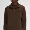 Herren-Sweatshirts mit halbem Reißverschluss