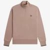 Herren-Sweatshirts mit halbem Reißverschluss