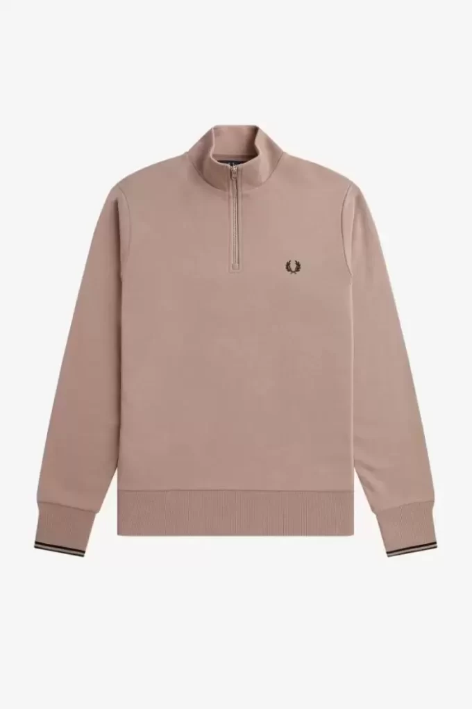 Herren-Sweatshirts mit halbem Reißverschluss