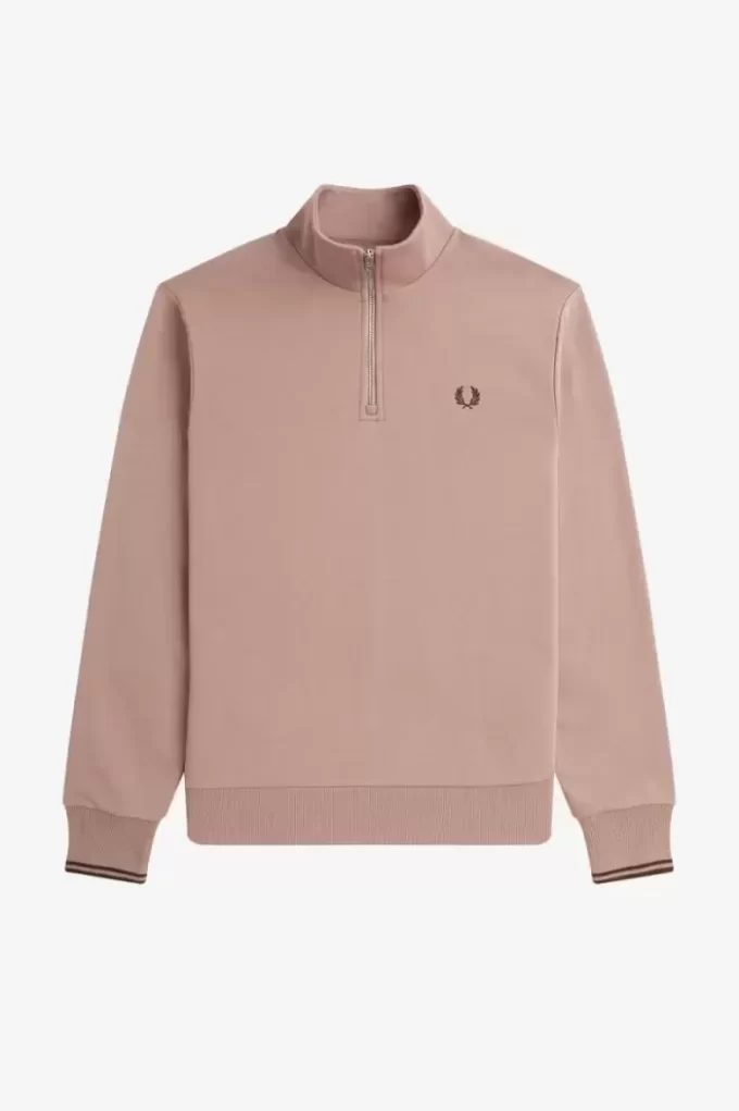 Herren-Sweatshirts mit halbem Reißverschluss