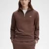 Herren-Sweatshirts mit halbem Reißverschluss