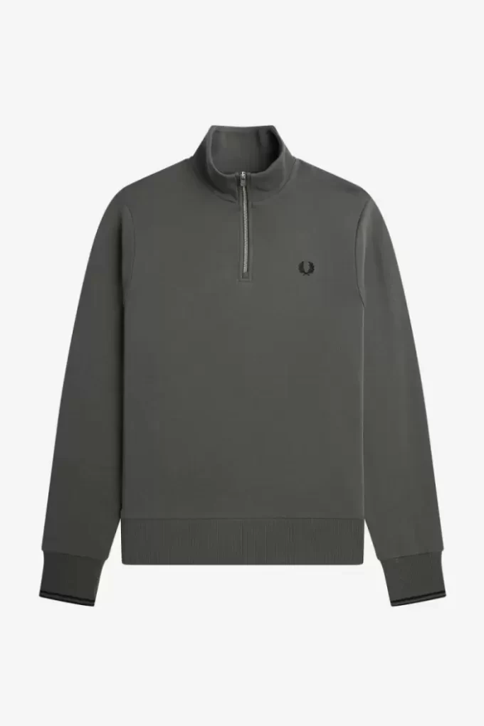 Herren-Sweatshirts mit halbem Reißverschluss