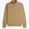 Herren-Sweatshirts mit halbem Reißverschluss