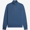 Herren-Sweatshirts mit halbem Reißverschluss