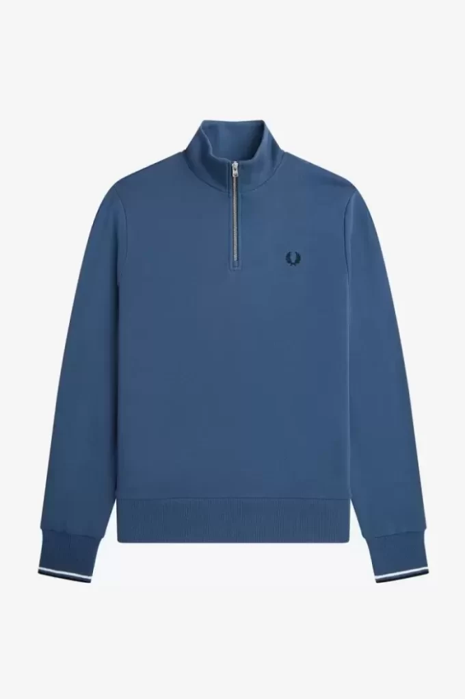 Herren-Sweatshirts mit halbem Reißverschluss