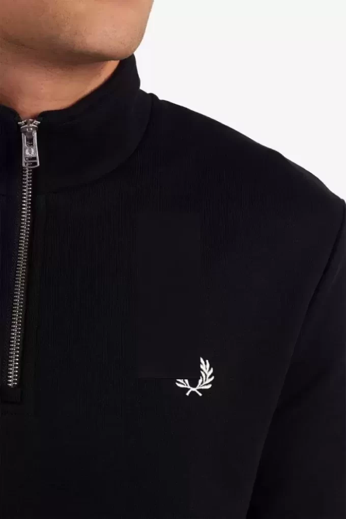 Herren-Sweatshirts mit halbem Reißverschluss
