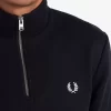 Herren-Sweatshirts mit halbem Reißverschluss