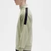 Herren-Sweatshirts mit halbem Reißverschluss und Kreis-Branding