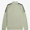 Herren-Sweatshirts mit halbem Reißverschluss und Kreis-Branding