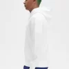 Herren-Sweatshirts mit Kapuze und Lorbeerkranz-Print