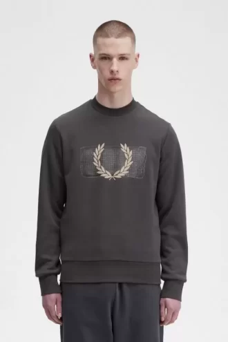 Herren-Sweatshirts mit mehrlagiger Grafik