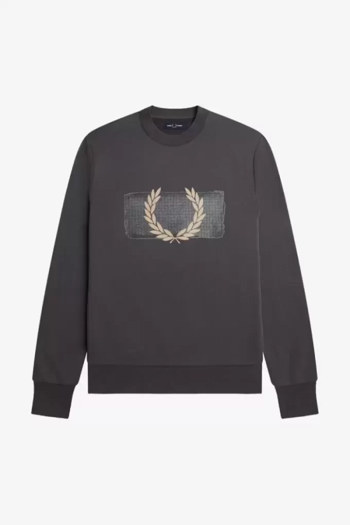 Herren-Sweatshirts mit mehrlagiger Grafik