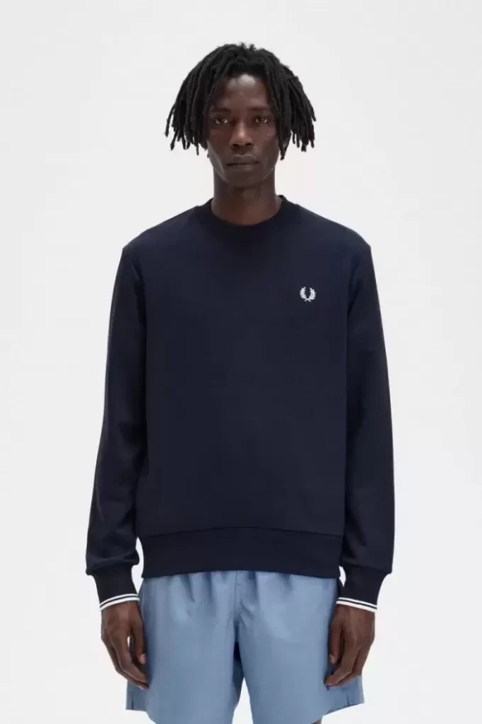Herren-Sweatshirts mit Rundhalsausschnitt