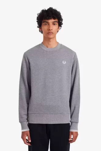 Herren-Sweatshirts mit Rundhalsausschnitt