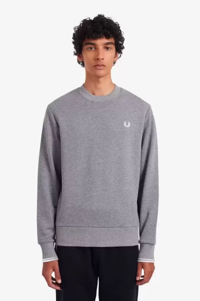 Herren-Sweatshirts mit Rundhalsausschnitt
