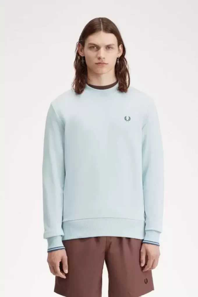Herren-Sweatshirts mit Rundhalsausschnitt