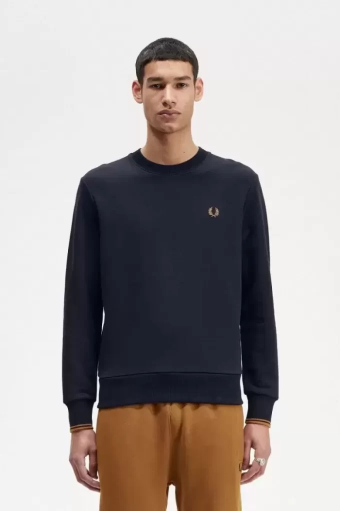 Herren-Sweatshirts mit Rundhalsausschnitt