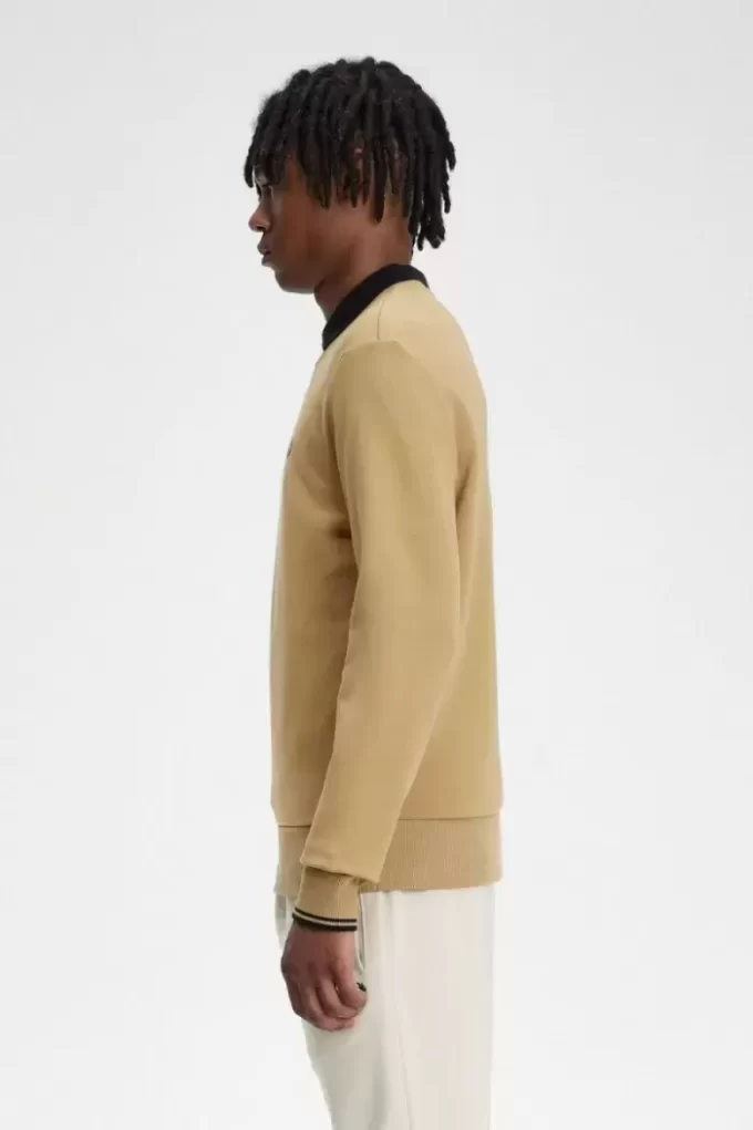 Herren-Sweatshirts mit Rundhalsausschnitt