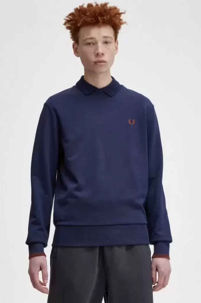Herren-Sweatshirts mit Rundhalsausschnitt