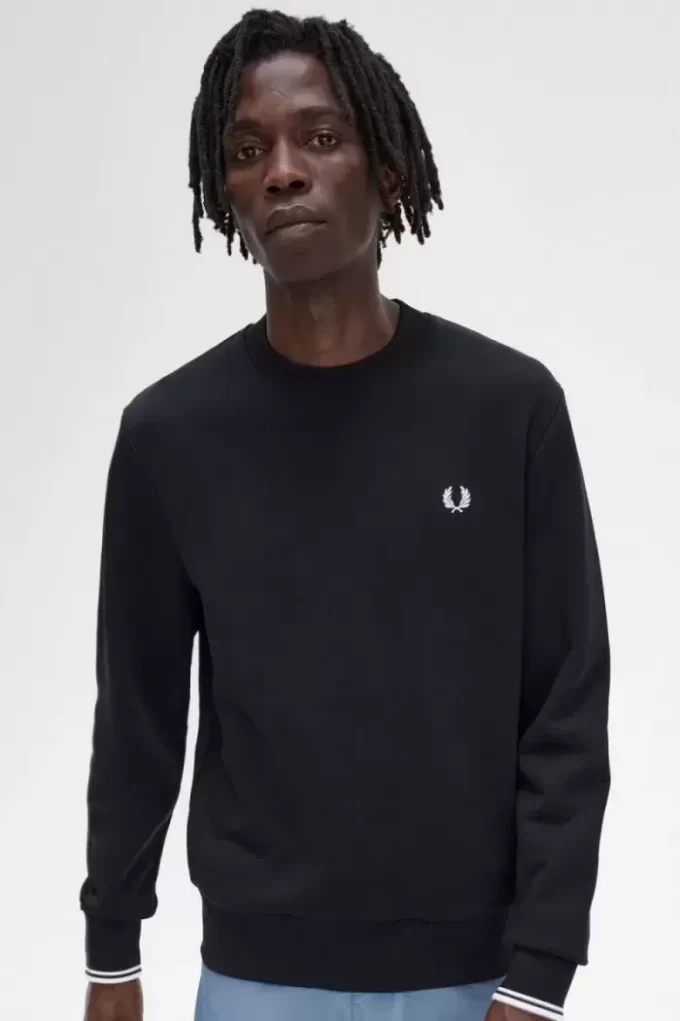 Herren-Sweatshirts mit Rundhalsausschnitt