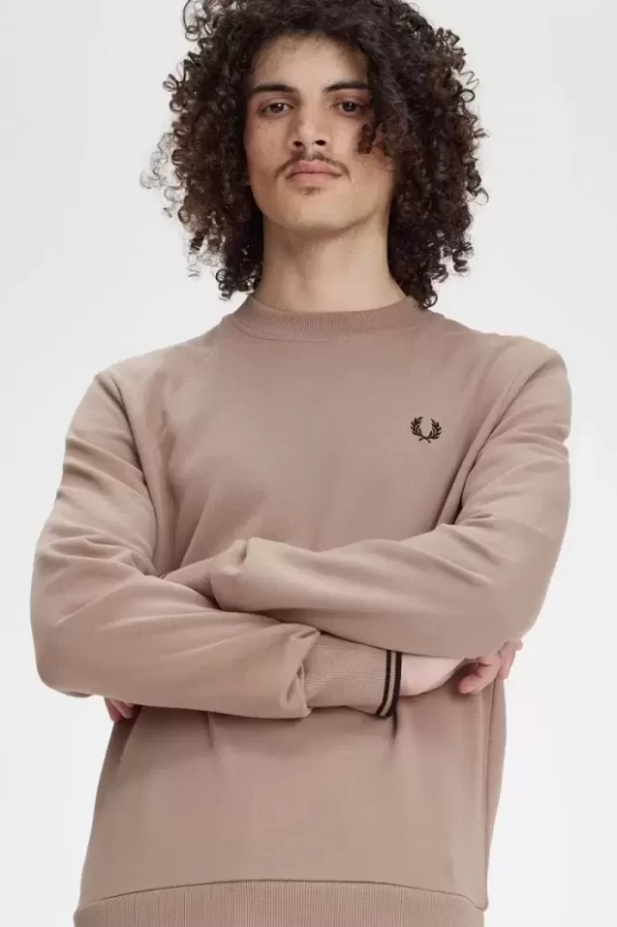 Herren-Sweatshirts mit Rundhalsausschnitt