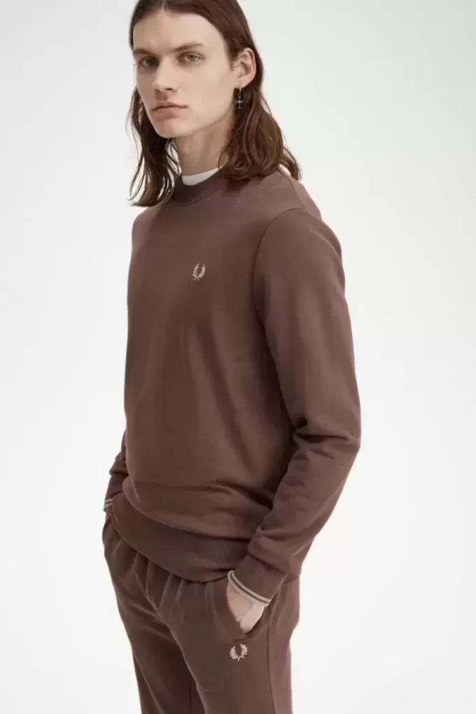 Herren-Sweatshirts mit Rundhalsausschnitt