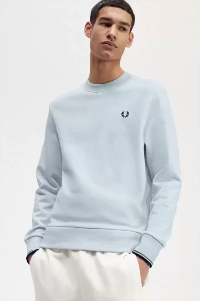 Herren-Sweatshirts mit Rundhalsausschnitt