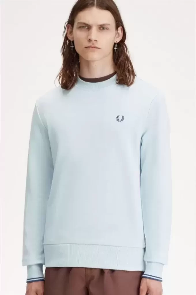 Herren-Sweatshirts mit Rundhalsausschnitt