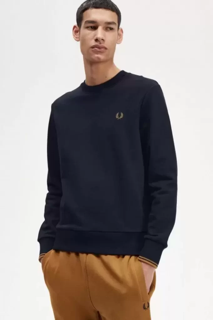 Herren-Sweatshirts mit Rundhalsausschnitt