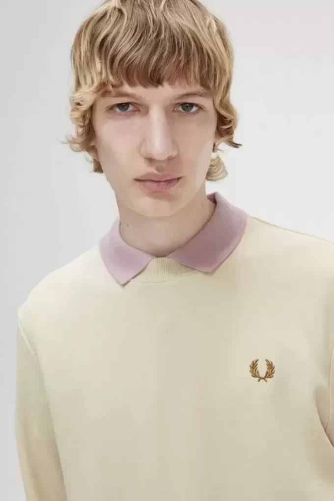 Herren-Sweatshirts mit Rundhalsausschnitt