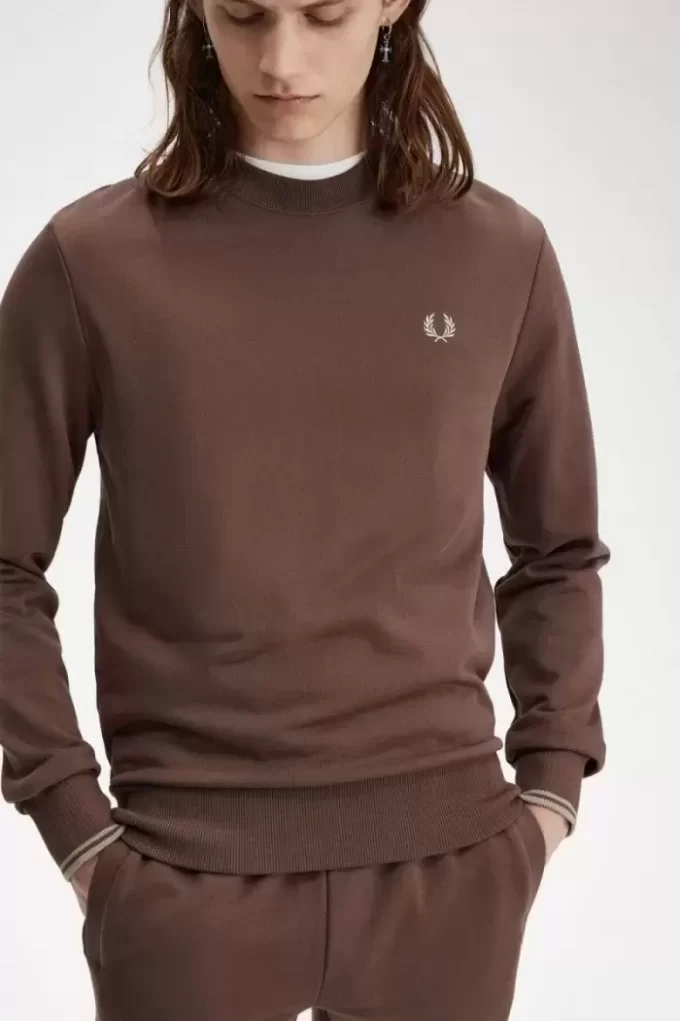 Herren-Sweatshirts mit Rundhalsausschnitt