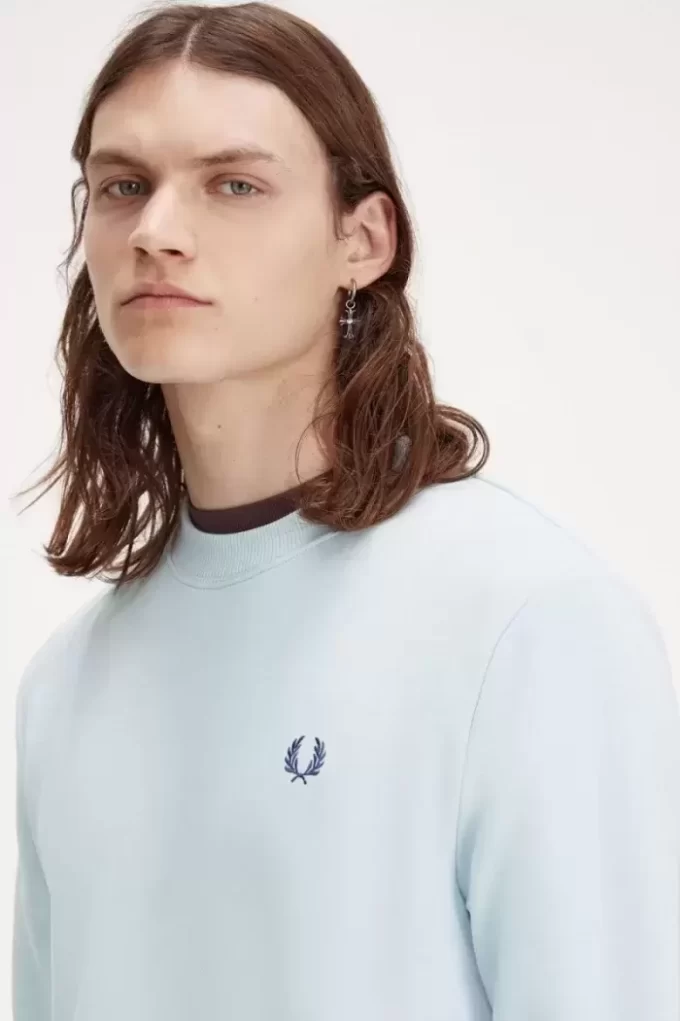 Herren-Sweatshirts mit Rundhalsausschnitt