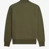 Herren-Sweatshirts mit Strickbesatz und Reißverschluss am Hals