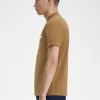Herren-T-Shirt aus Loopback-Jersey mit Tasche
