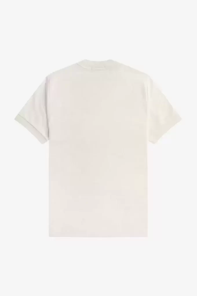 Herren-T-Shirt aus Loopback-Jersey mit Tasche