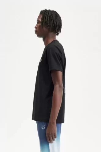 Herren-T-Shirt mit abstrakter Grafik