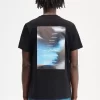 Herren-T-Shirt mit abstrakter Grafik