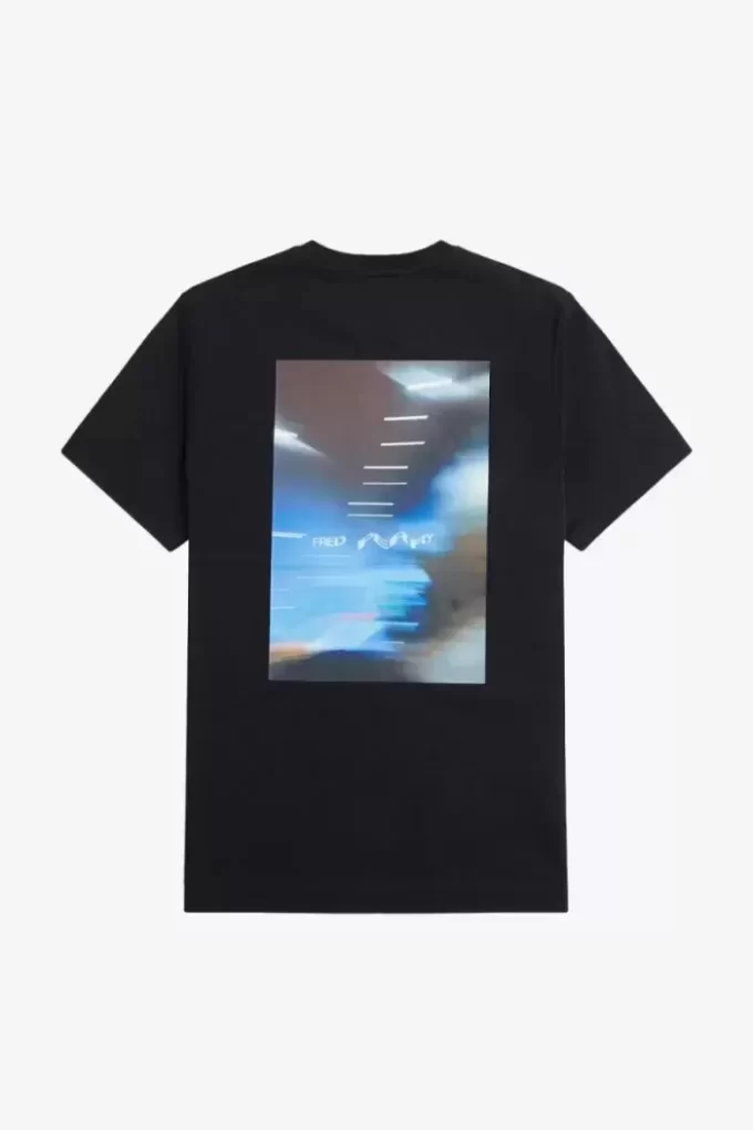 Herren-T-Shirt mit abstrakter Grafik
