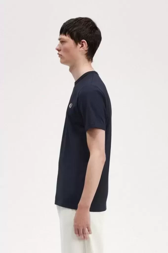 Herren-T-Shirt mit Banddetail