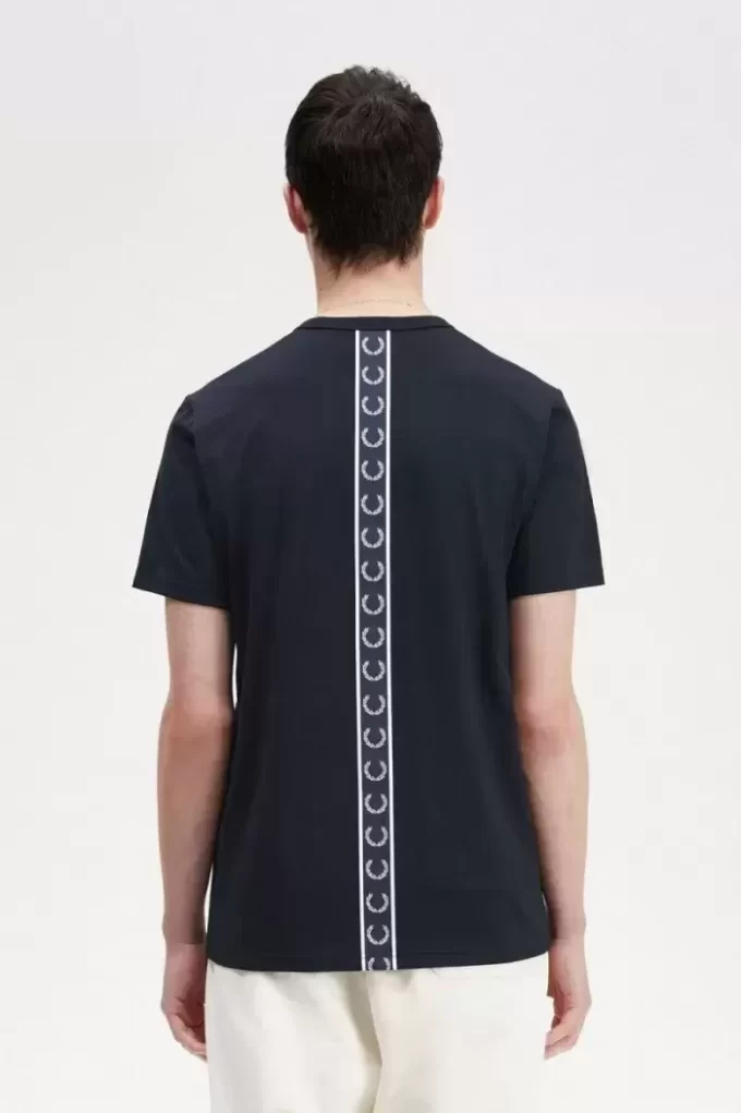 Herren-T-Shirt mit Banddetail
