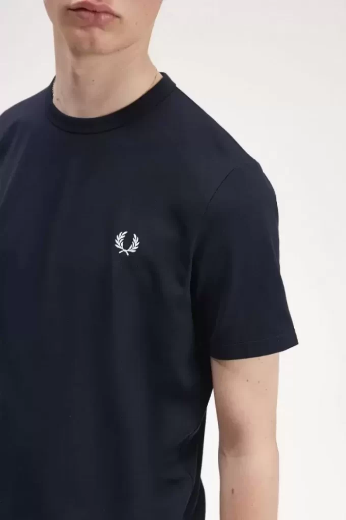 Herren-T-Shirt mit Banddetail
