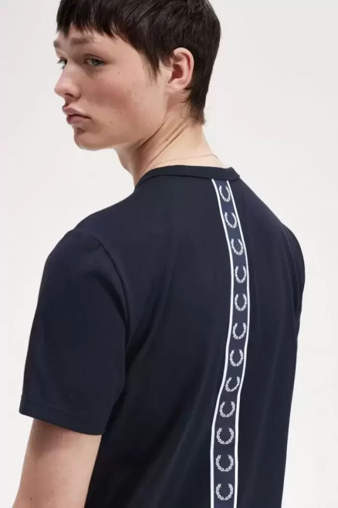 Herren-T-Shirt mit Banddetail