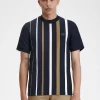 Herren-T-Shirt mit Farbverlaufsstreifen
